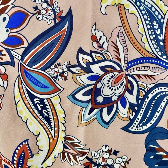 Womens Blouse Top Sz XL Tunic Sleeveless Mod, 60s/70s, Retro, Pop Art, Groovy - Picture 7 of 10